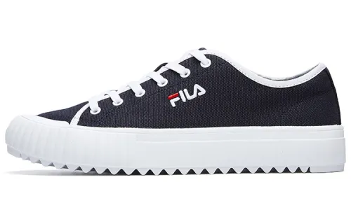 FILA Canvas Sneakers Black/White