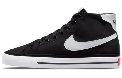 Nike Court Legacy Canvas Mid 'Black White'