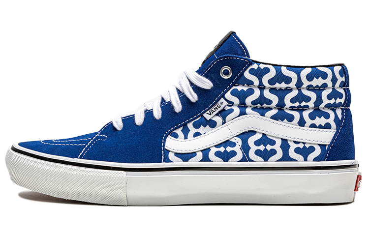 Grosso Supreme x Grosso Vans Mid 'Monogram S - Royal'