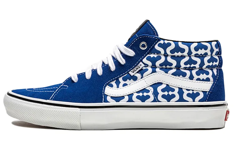 Grosso Supreme x Grosso Vans Mid 'Monogram S - Royal'