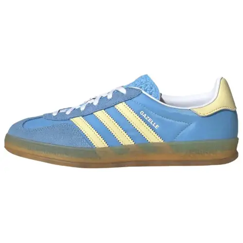 Gazelle Women's Adidas Originals Indoor 'Blue Burst Yellow'