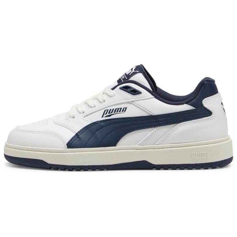 PUMA Doublecourt Low top Skateboard Shoes Unisex White Blue