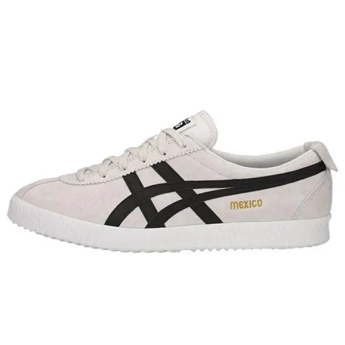 Onitsuka Tiger Delegation Mexico Slip Resistant Abrasion Resistant Low top Skateboard Shoes Unisex Gray