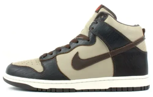 Nike Dunk High Khaki Baroque Brown