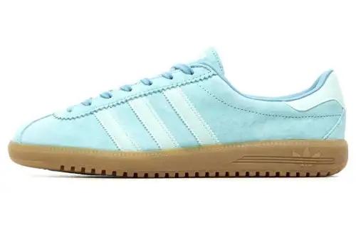 Adidas Originals Bermuda Abrasion Resistant Breathable Low top Skateboard Shoes Men's Blue