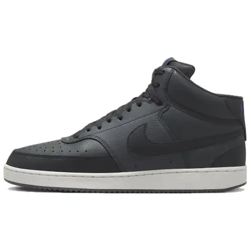 Nike Court Vision Mid Next Nature Dark Smoke Grey Off Noir Racer Blue Black