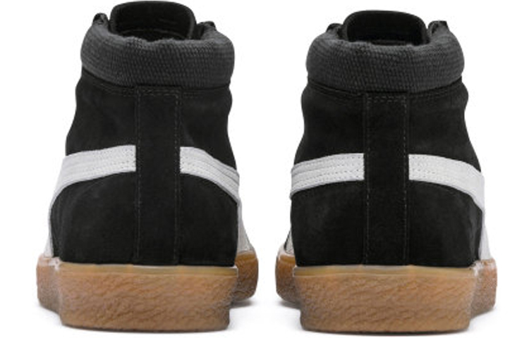 Кеды PUMA Suede '68 MID (черные) — фото 4