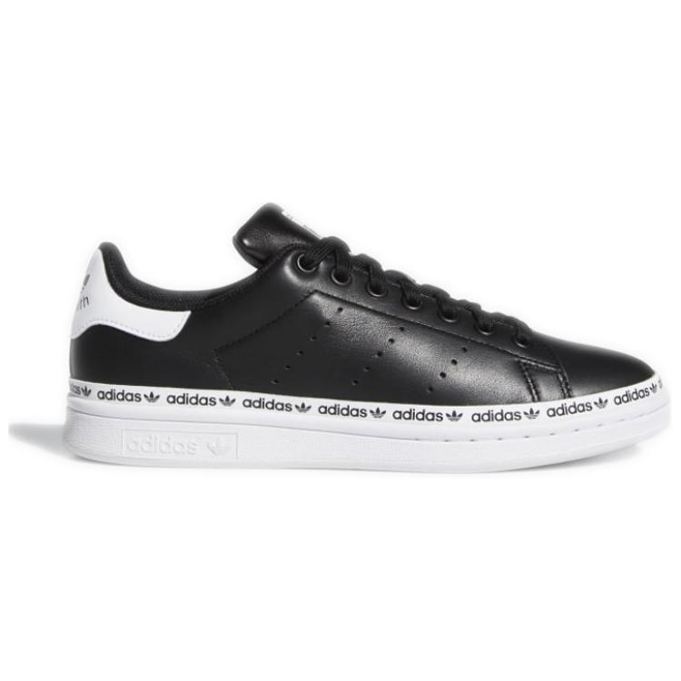 Женские кеды adidas originals STAN SMITH LOGO (черно-белые) — фото 2