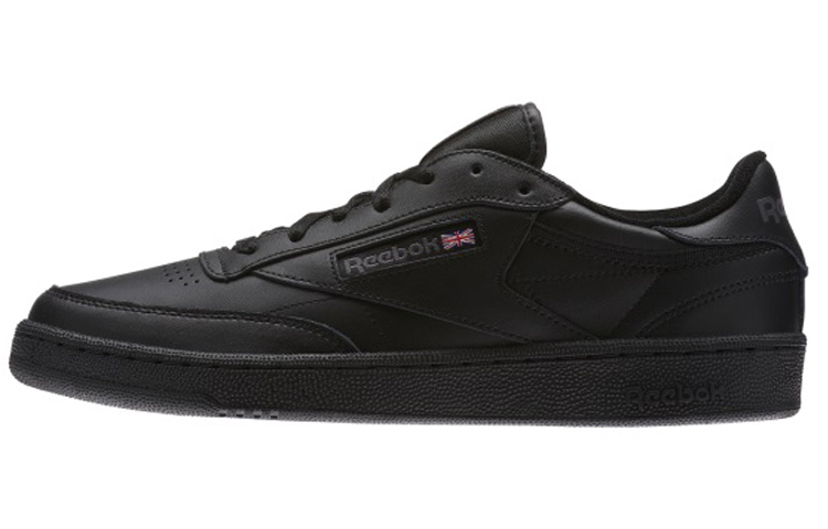 Мужские кеды Reebok Club C (черные)