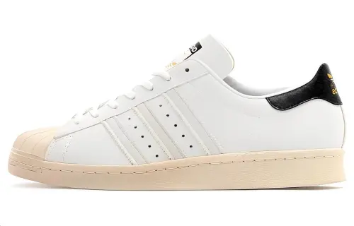 Atmos x Adidas Originals Superstar Collection 80s Low top Skateboard Shoes Unisex White Black