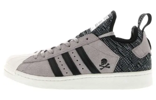 Superstar A Bathing Ape x Neighborhood x Superstar Adidas Originals Boost 'Grey Black'
