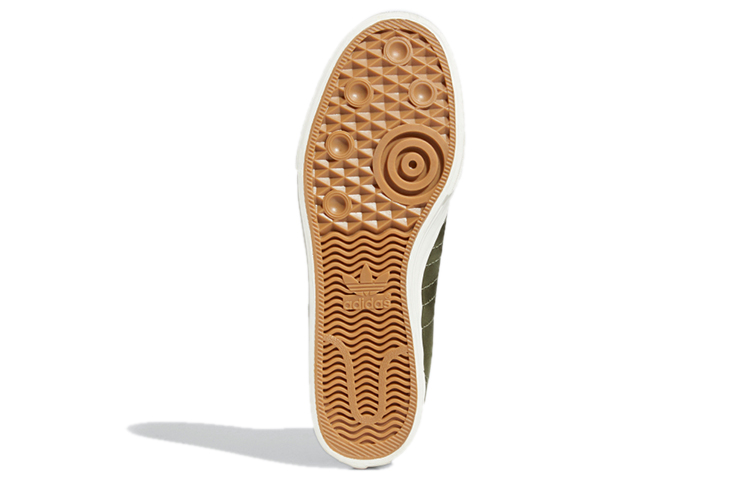 Кеды adidas originals NIZZA Hi Rf (зеленые) — фото 6
