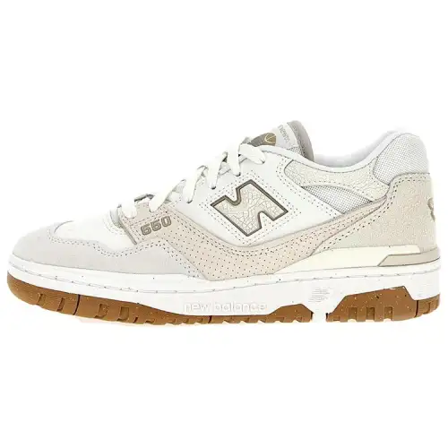 New Balance 550 White Olive Gum Women's