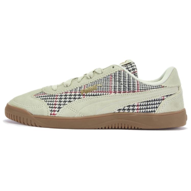 Кеды PUMA Club 5v5 (светло-коричнево-золотые)
