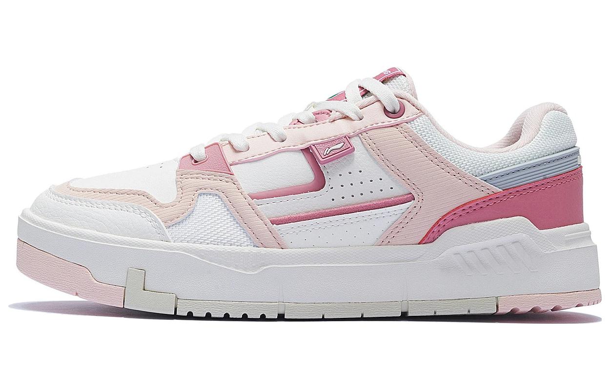 Li Ning ACE V2 Low top Skateboard Shoes Women's Pink White
