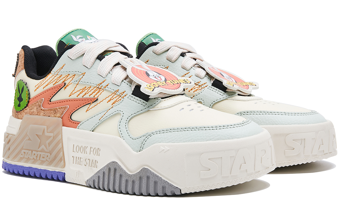 Looney Tunes x STARTER Bugs Bunny Sound Wave VOL Collection Low top Skateboard Shoes Men's Multicolor