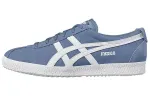 Onitsuka Tiger Mexico Delegation Comfortable Wear resistant And Lightweight Low top Skateboard Shoes Unisex Blue