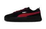 PUMA Suede Platform Quantum Space Cat, Red Ice Dancer Slip Resistant Abrasion Resistant