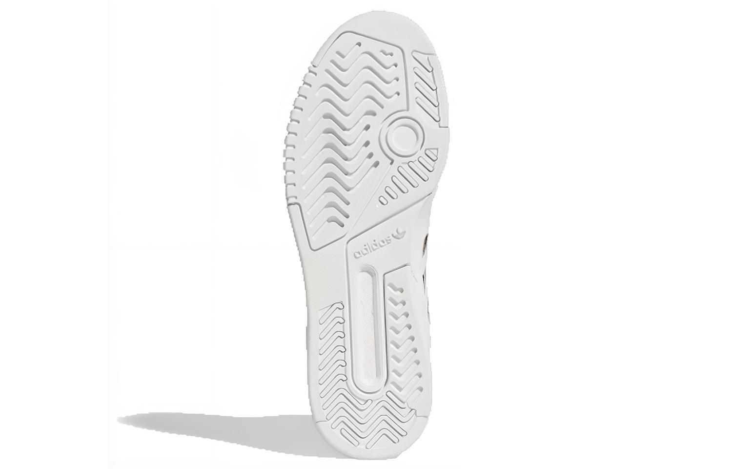 Высокие кеды adidas Drop Step (бело-черные) — Белый / чёрный — фото 5
