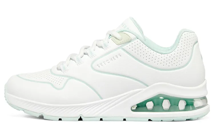 Skechers Low top Skateboard Shoes Women's White Green