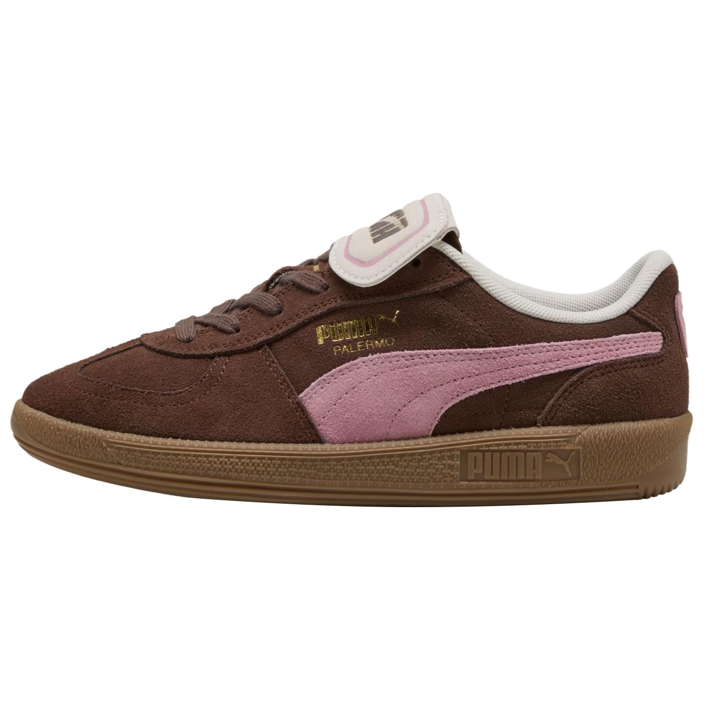 PUMA Palermo PREMIUM Skateboard Shoes Unisex Red Pink
