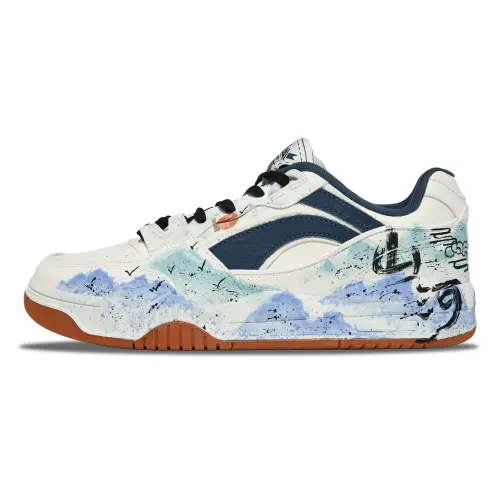 Li Ning Moon White HI Cushioning Abrasion Resistant Height Increasing Cushioning Abrasion Resistant Height Increasing