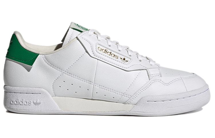 Кеды adidas originals Continental 80 (бело-зеленые) — фото 2