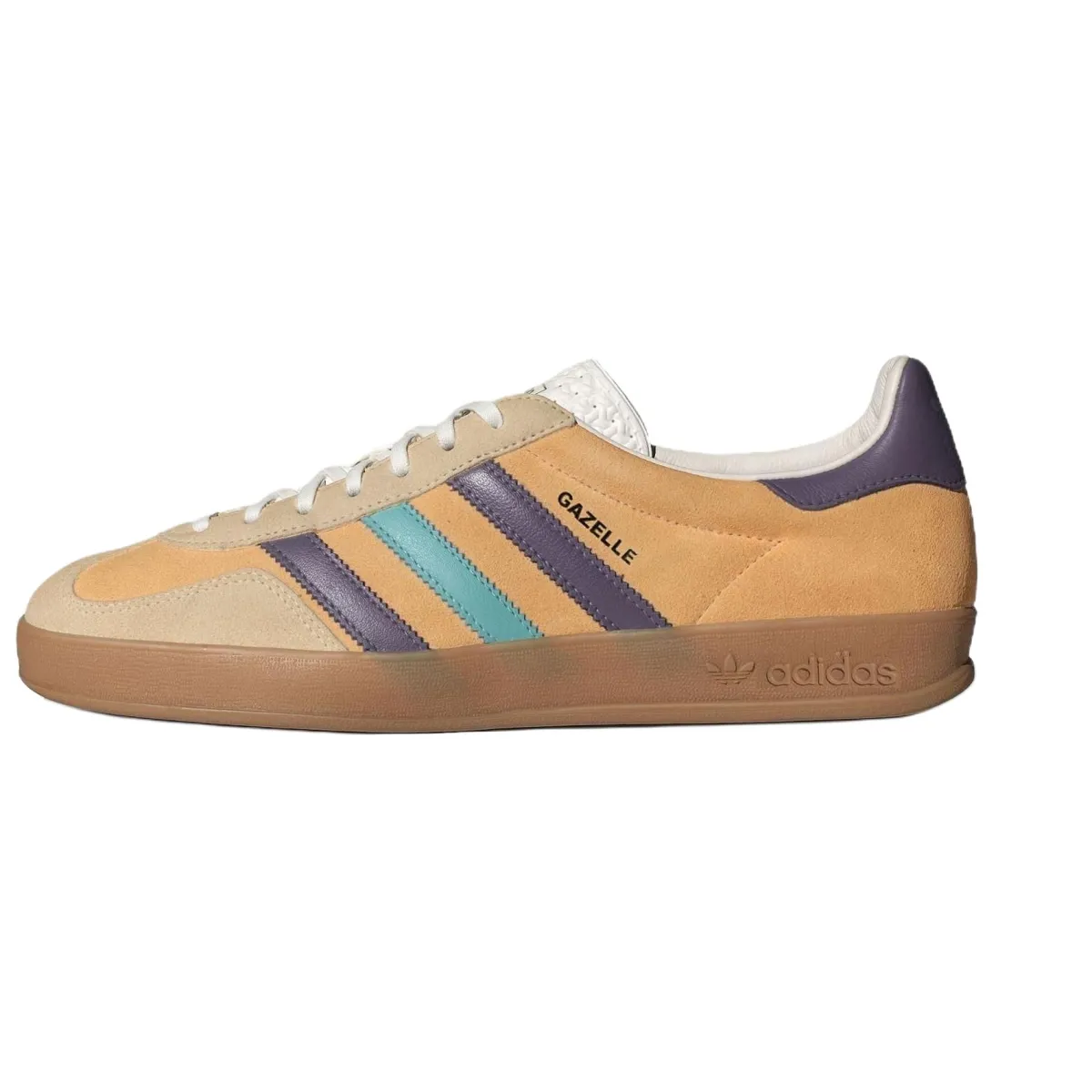 Gazelle Adidas Originals Indoor 'Glow Orange Shadow Violet'