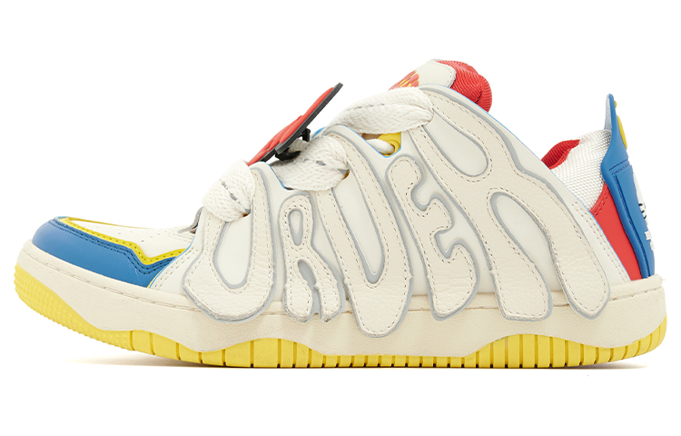 Sanrio/Sanrio x Старый заказ 001 Sanrio Hello Kitty винтаж Старая и низкая банда панель обувь мужские и женские фасон унисекс цвет "слоновой кости"