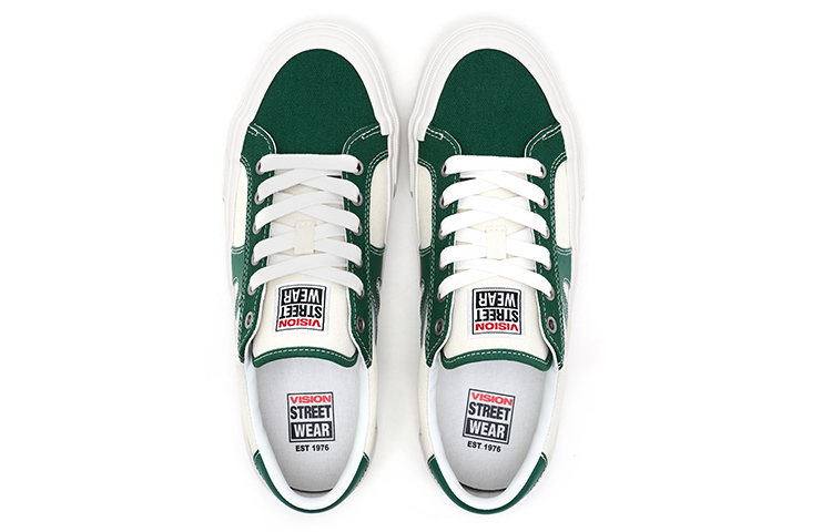 Vision Street Wear V76 Low top Skateboard Shoes Unisex Avocado Green