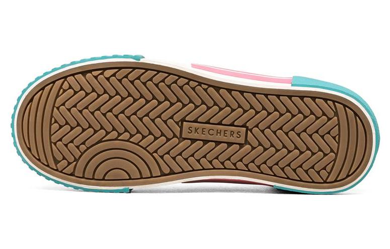 Женские кеды Skechers New Moon (сине-розовые) — фото 4