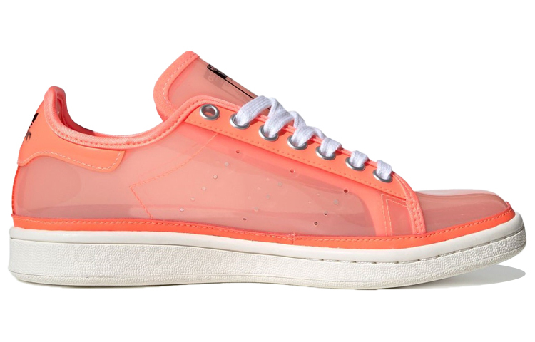 Женские кеды adidas originals STAN SMITH TPU (оранжево-белые) — фото 2