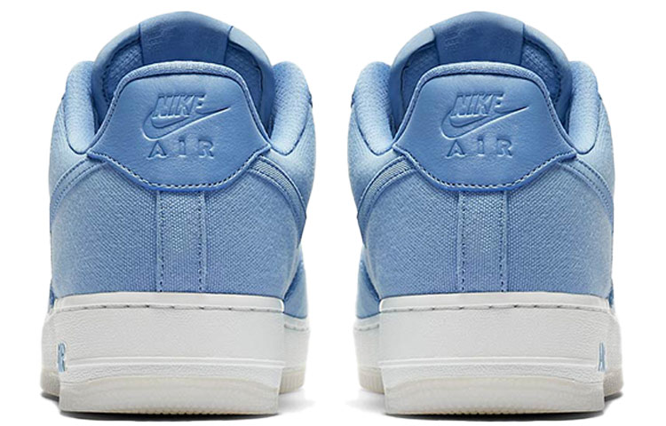 Кеды Nike Air Force 1 Retro QS CNVS (синие) — Синий — фото 4