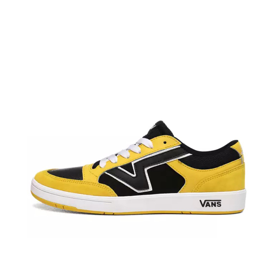 Vans Lowland CC Sport Comfycush low-top sneakers for men and women, black and yellow