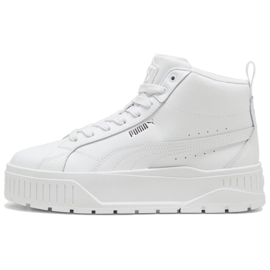 PUMA Karmen Mid top Skateboard Shoes Women's White