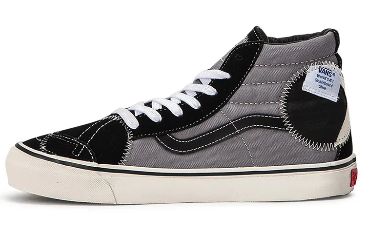 Sk8 Vans-Hi Bricolage Lx 'Black Marshmallow'