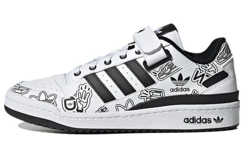 Adidas Forum 84 Low Bold Graphics White Black