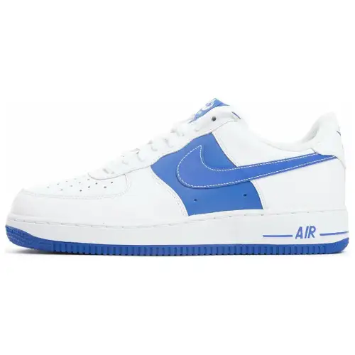 Nike Air Force 1 Slip Resistant Abrasion Resistant Low top Skateboard Shoes Unisex White Blue