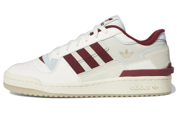 Forum Adidas Originals Exhibit Low 'Off White Burgundy'