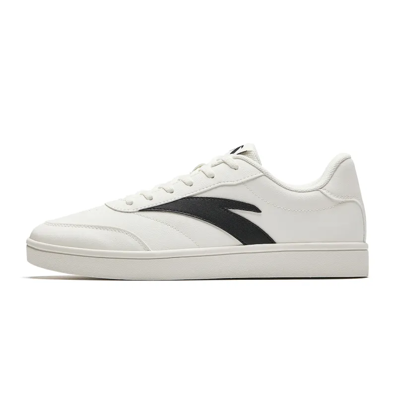 Anta Skateboard Shoes Men's Ivory White/Basic Black