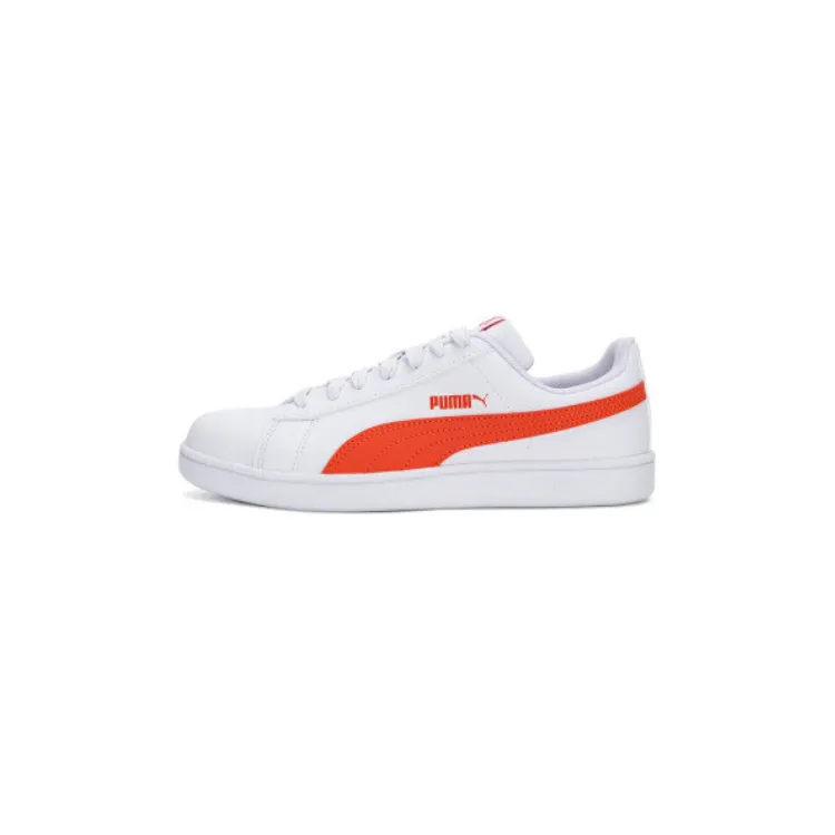 PUMA Up Abrasion Resistant Low top Skateboard Shoes Unisex White Red
