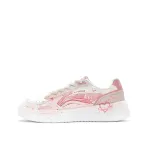 Li Ning Sourdough Slip Resistant Abrasion Resistant Balance Low top Skateboard Shoes Women's Pink