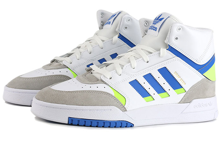 Кеды adidas Drop Step (бело-серо-синие) — фото 3