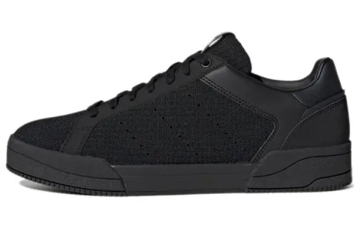 Adidas Originals Court Tourino Abrasion Resistant Slip Resistant Low top Skateboard Shoes Men's Carbon Black