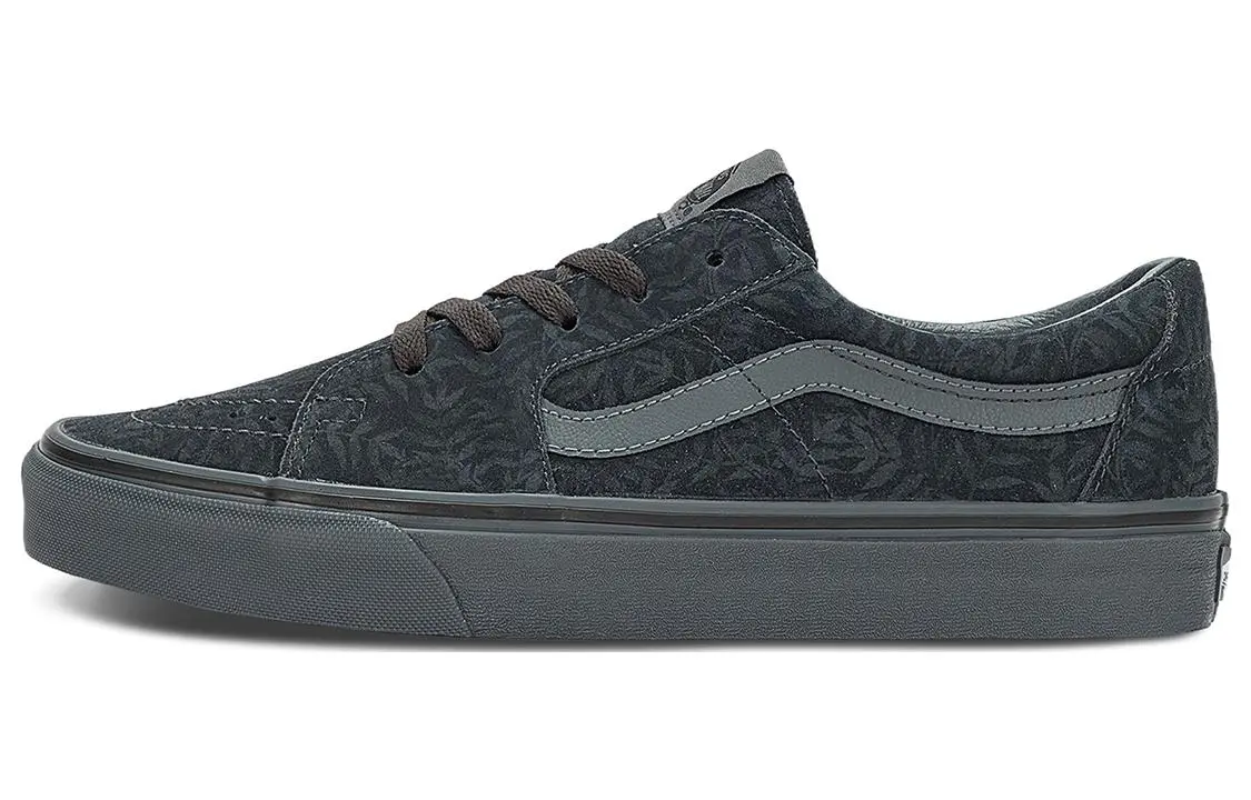 Vans x White Mountaineering SK8 Low top Skateboard Shoes Unisex Black Gray