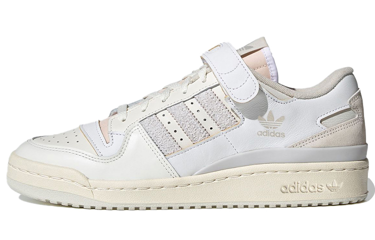 Adidas originals FORUM 84 84 Low synthetic leather low-top sneakers men and women same style white gray