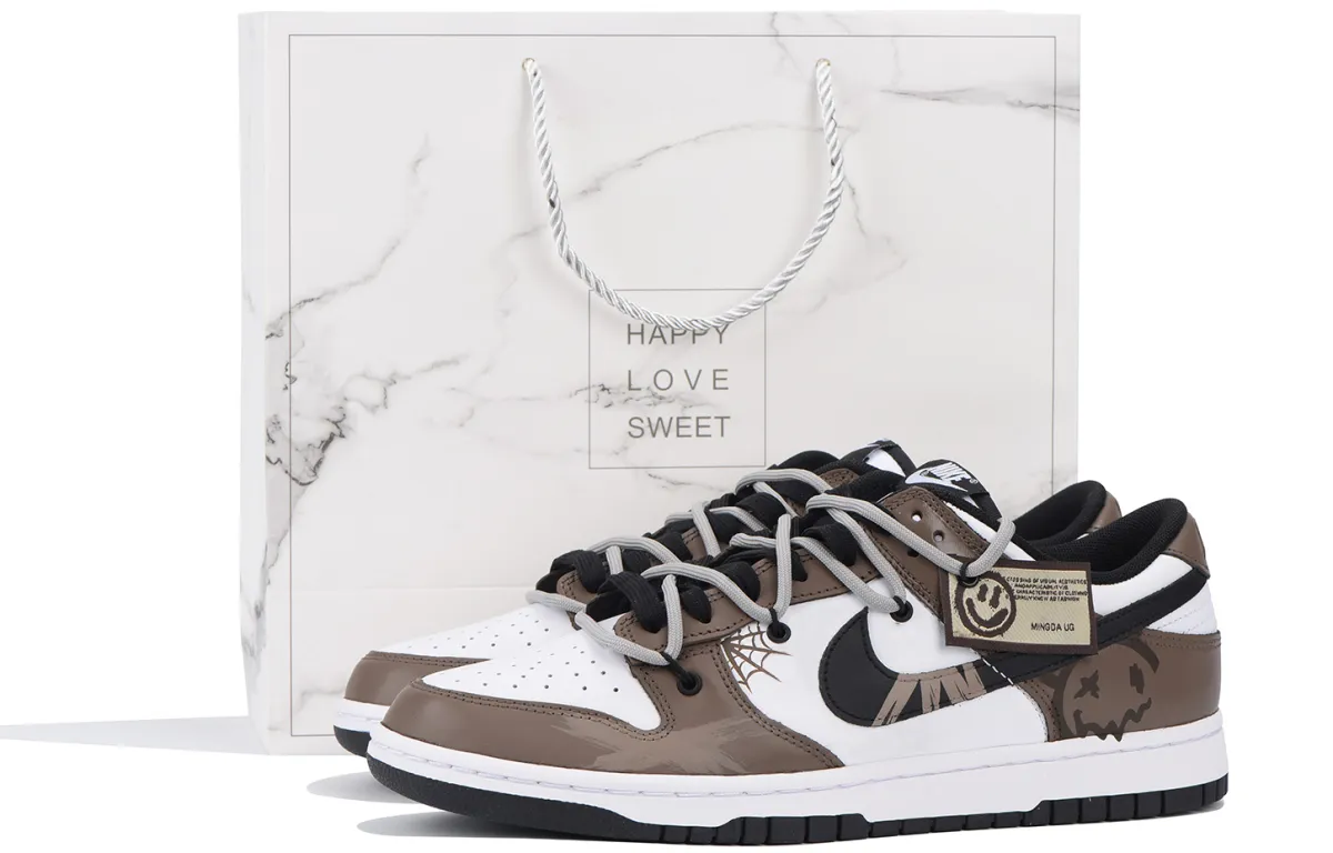 Nike Dunk Low Retro Low top Skateboard Shoes Men's Earth Tone