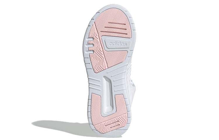 Женские кеды adidas neo PLAY9TIS 2.0 (бело-розово-зеленые) — фото 5