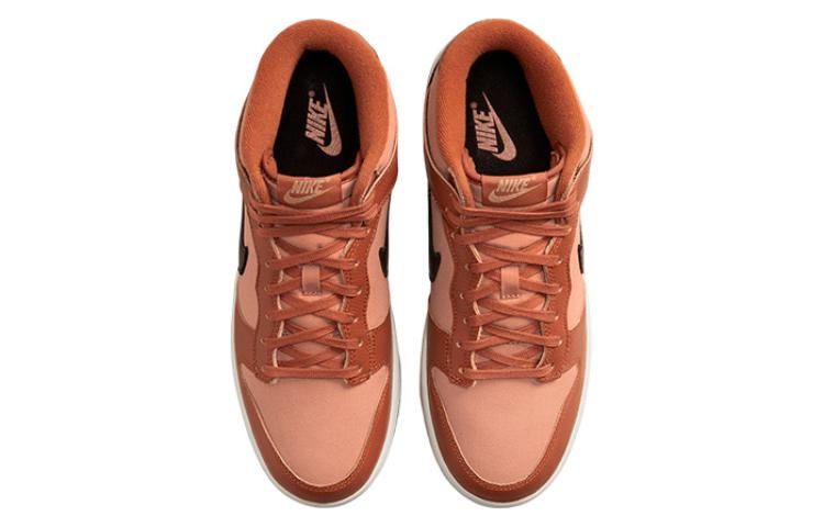 Мужские кроссовки Nike Dunk (коричнево-черный) — фото 4