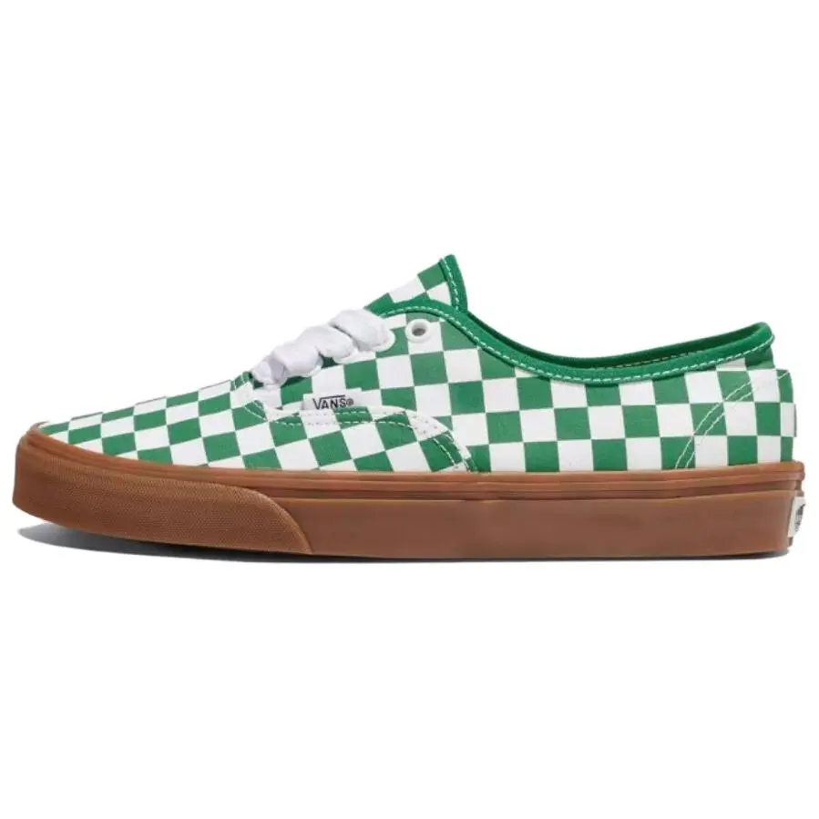 Vans Authentic Low top Skateboard Shoes Unisex Green